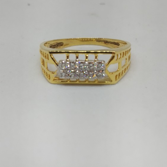 Real diamond branded gents ring