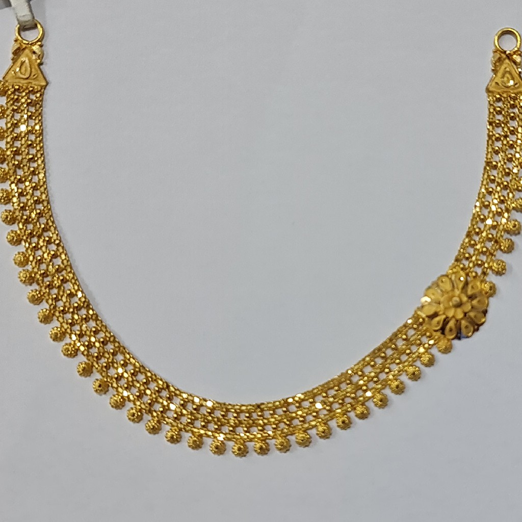 916 Gold Fancy  Necklace