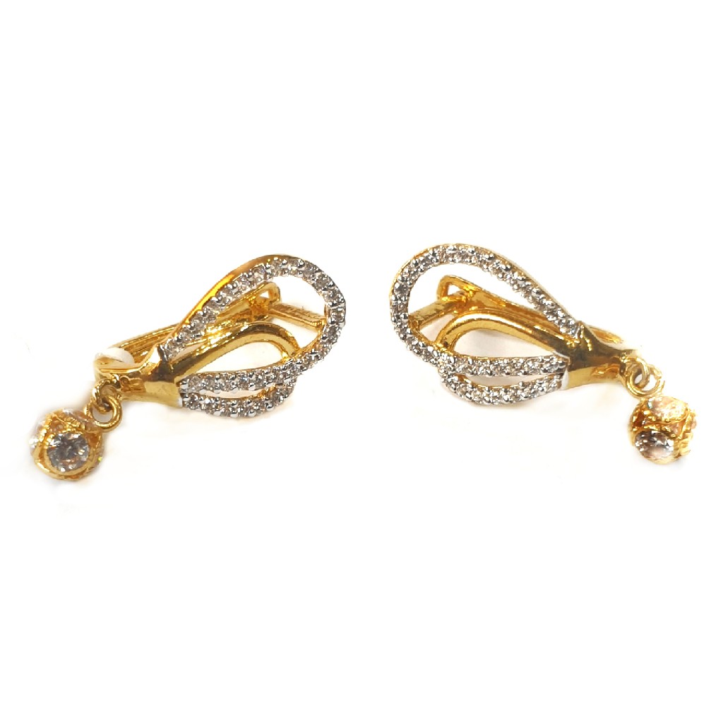 18k gold earrings mga - gb004