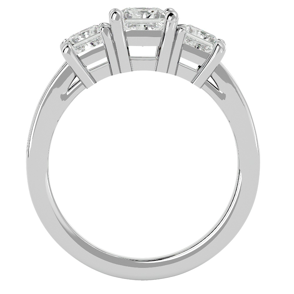 22Kt White Gold Diamond Ring 
