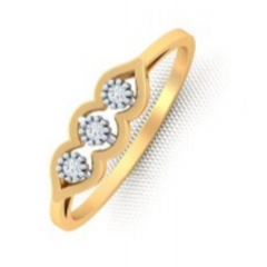 3 Stone Design Diamond ring