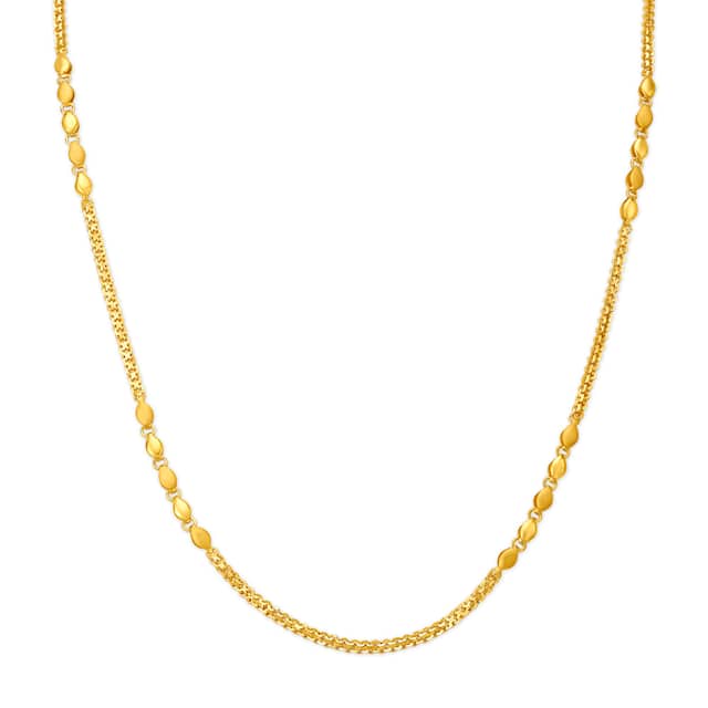 22k Yellow Gold Antique Design Chain