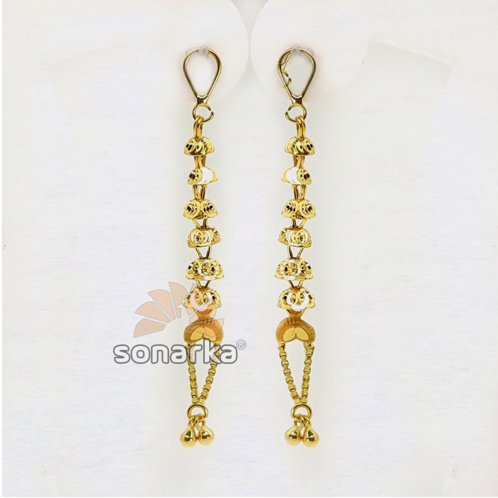 Single Line Gold Latkan for Earrings SK - E011