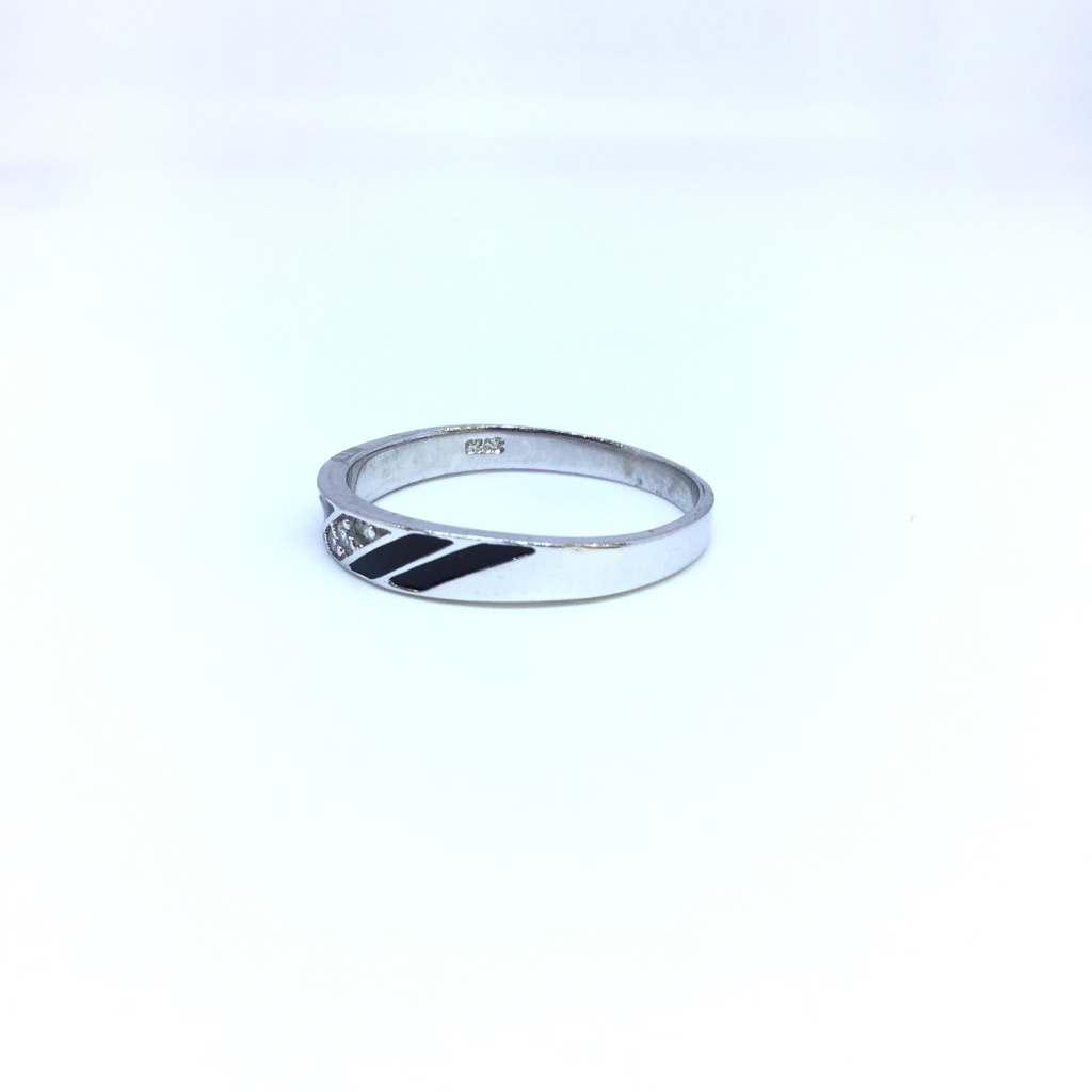 925 STERLING SILVER FANCY BAND FOR LADIES