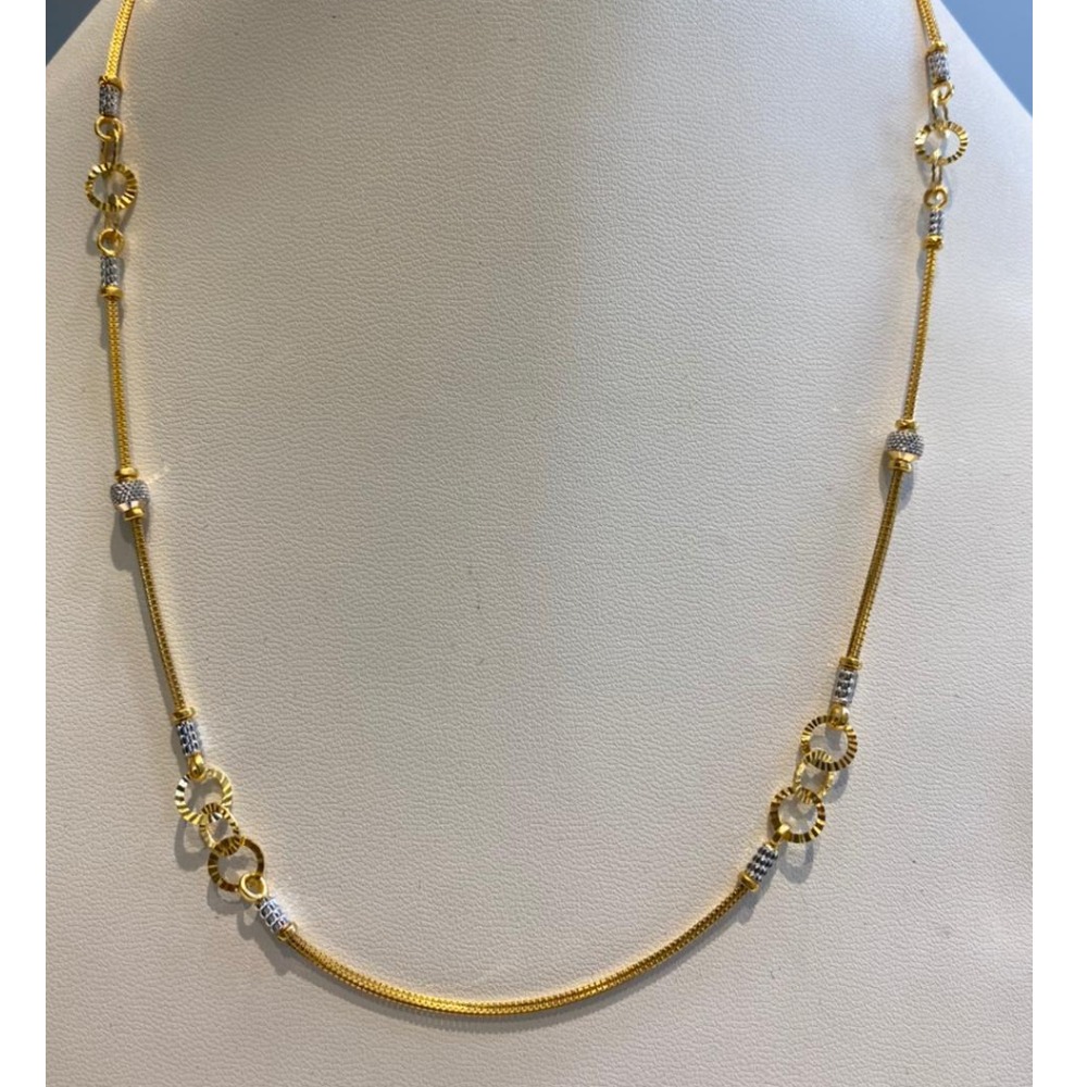 916 Gold Stylish Chain For Women