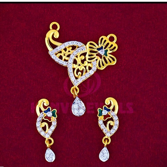 916 Gold Mangalsutra Pendal with Butti MSP-005