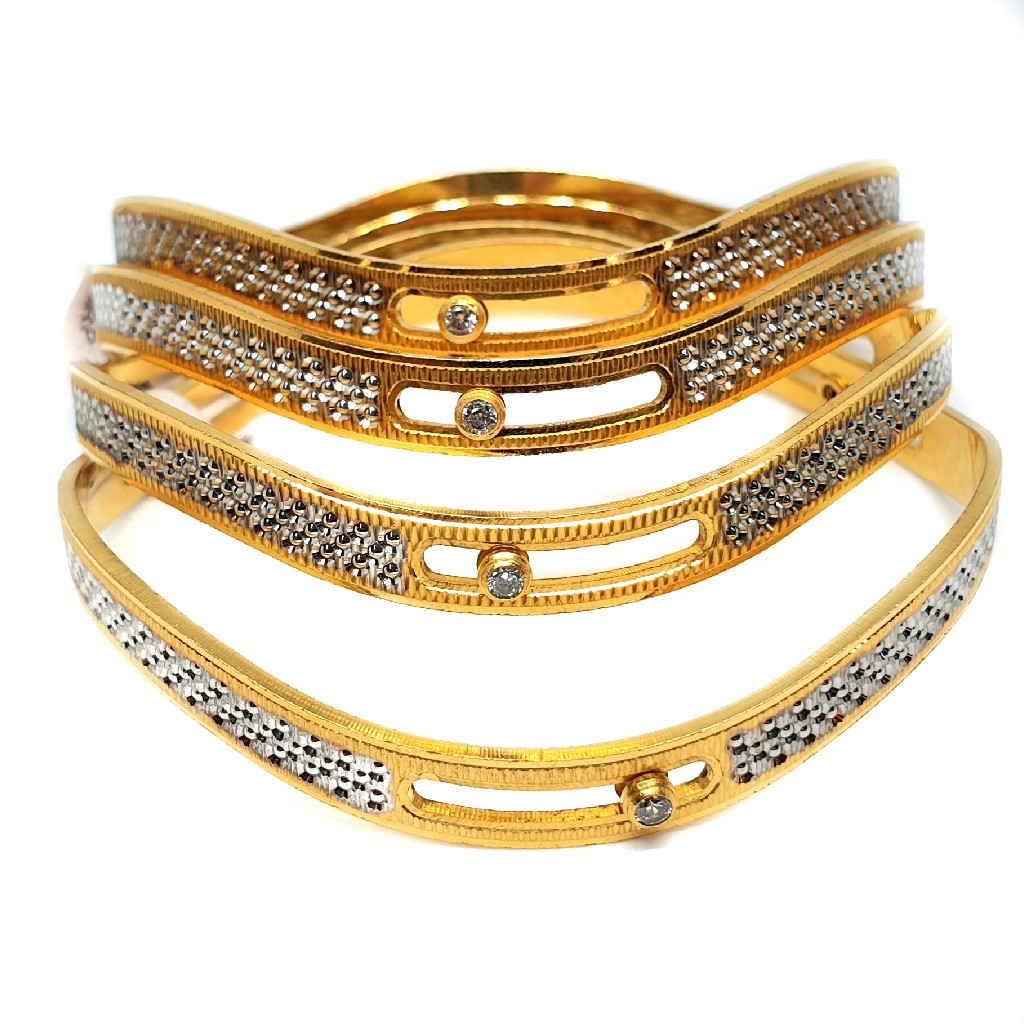 gold forming bangles