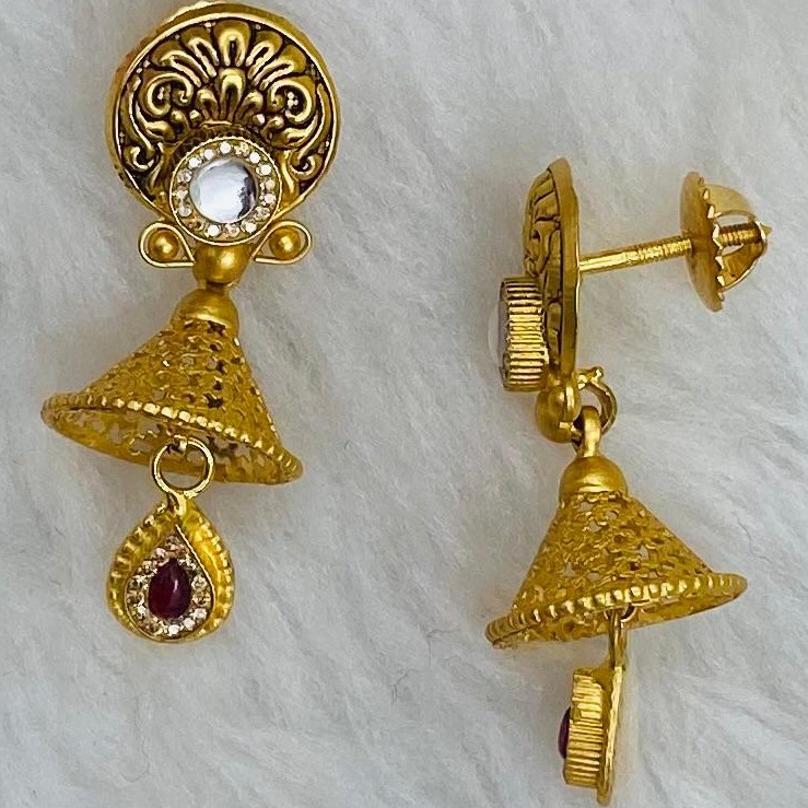 916 Gold Antique Necklace Set