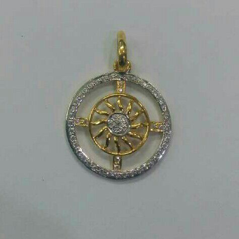  22K / 916 Gold Modern Stylish Pendant