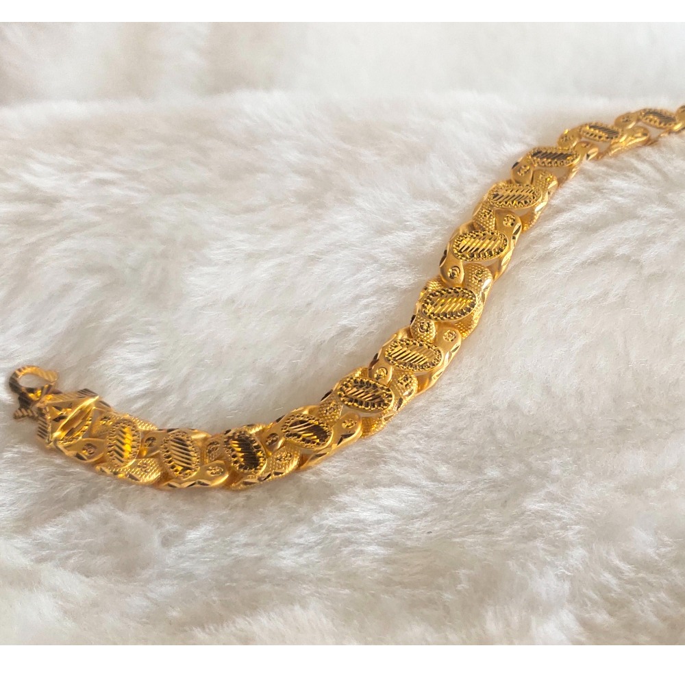 Buy Quality 916 Gold Gents Bracelet In Ahmedabad