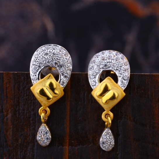 22 carat gold ladies earrings RH-LE725