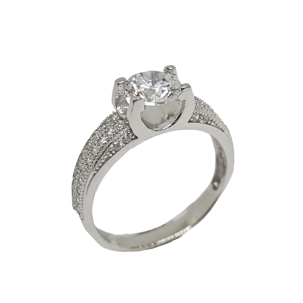 Diamond Proposal Ring In 925 Sterling Silver MGA - LRS4802