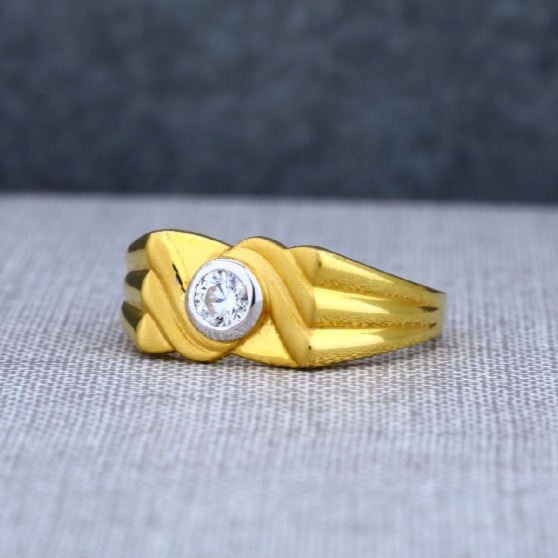 18k Yellow Gold 9 Stone Fancy Mens Ring With Round Diamond 0.65cts G/si -  Etsy Finland