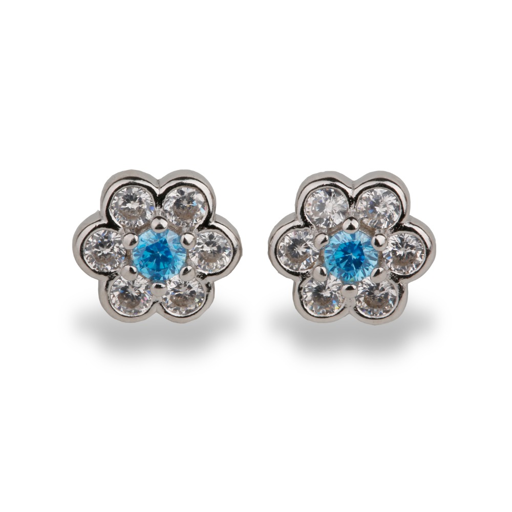 Aquamarine Earrings  QP Jewellers