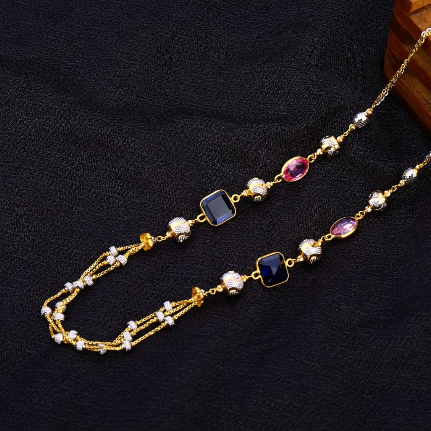 916 Gold Antique Stylish Ladies Chainmala AC256