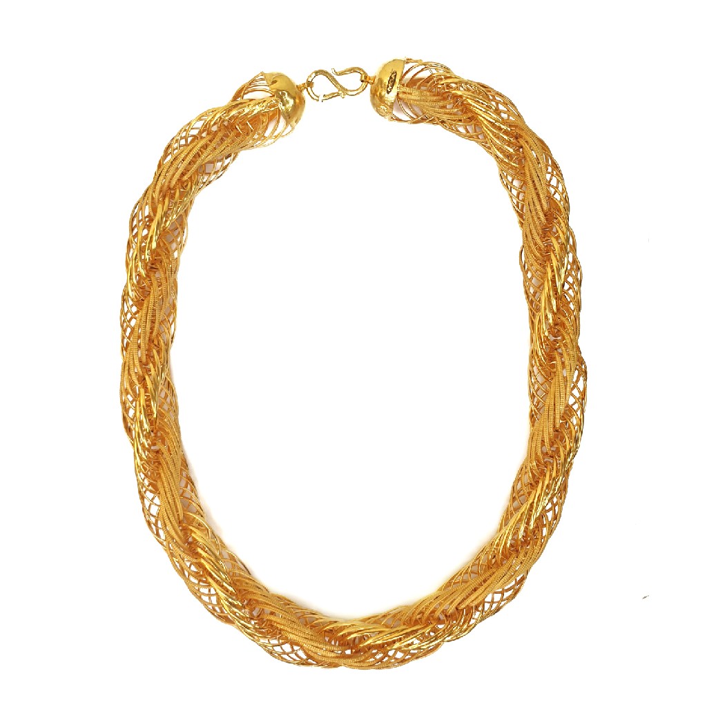 One gram gold forming gents chain mga - che0048