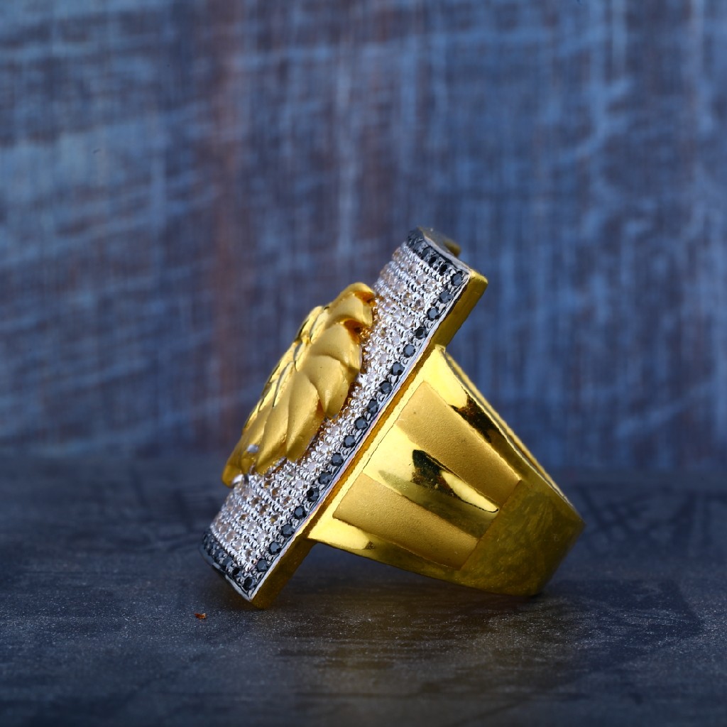 Buy quality Gold Lion Mens Ring-MR326 in Ahmedabad