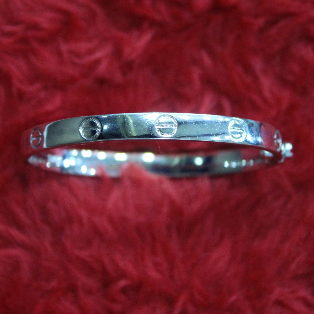 925 sterling silver unisex kada bracelet