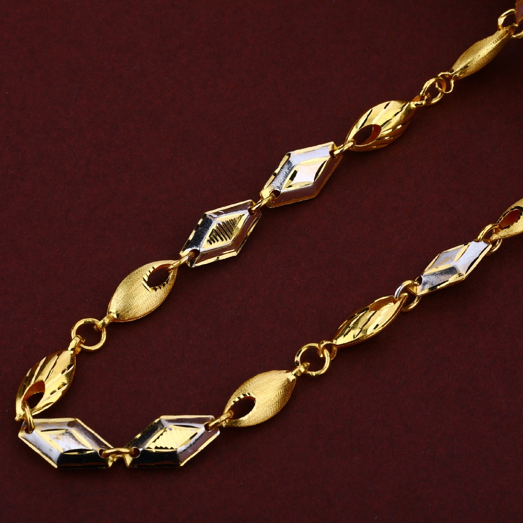 Mens 916 Gold Chain-MTC53