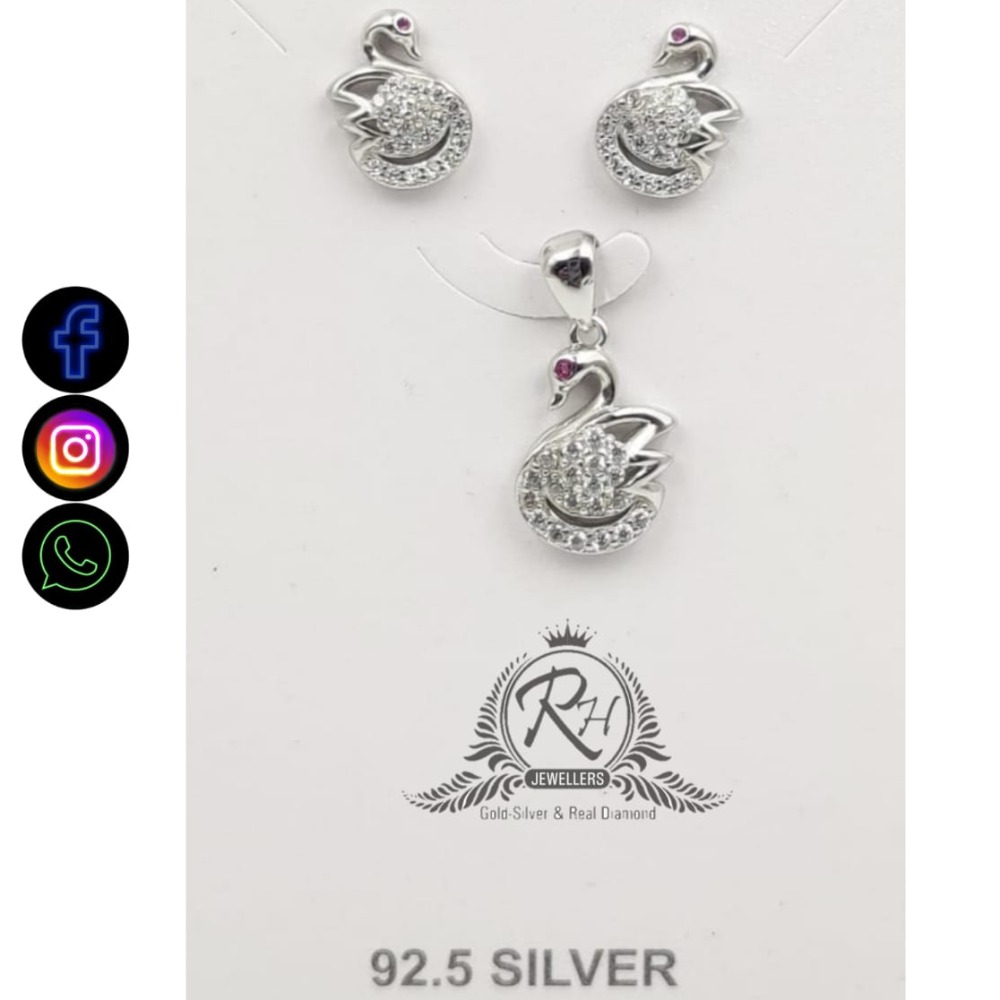 92.5 silver classical pendants earrings RH-PE620