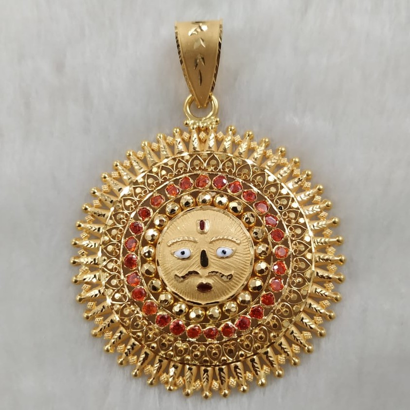 Wholesaler of 916 gold surya design ring | Jewelxy - 229697