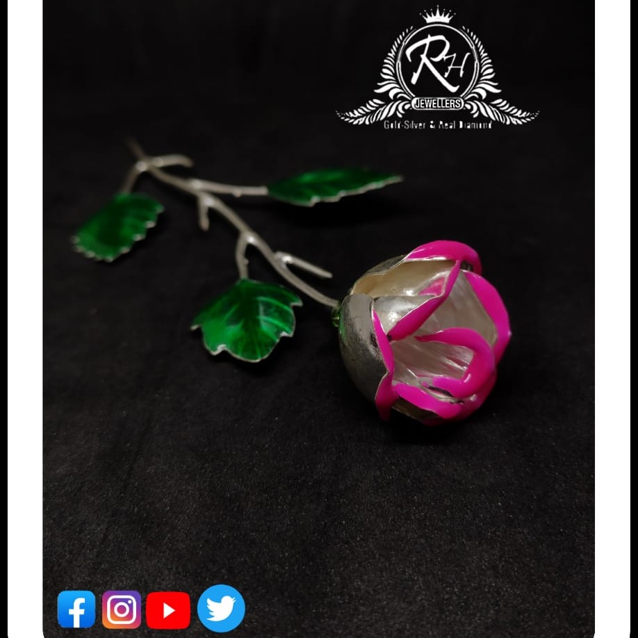 silver rose for valentine lover RH-RV704