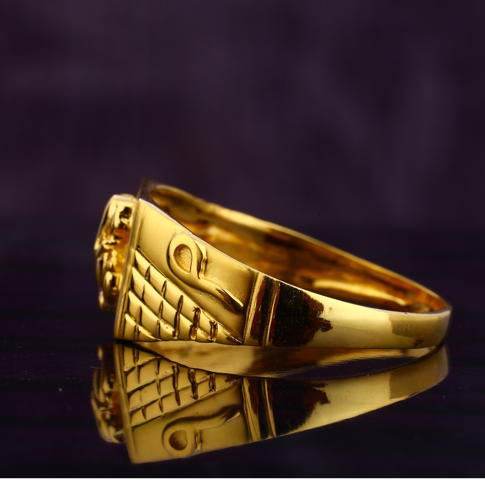 916 Gold Hallmark Men's Ring MGR176
