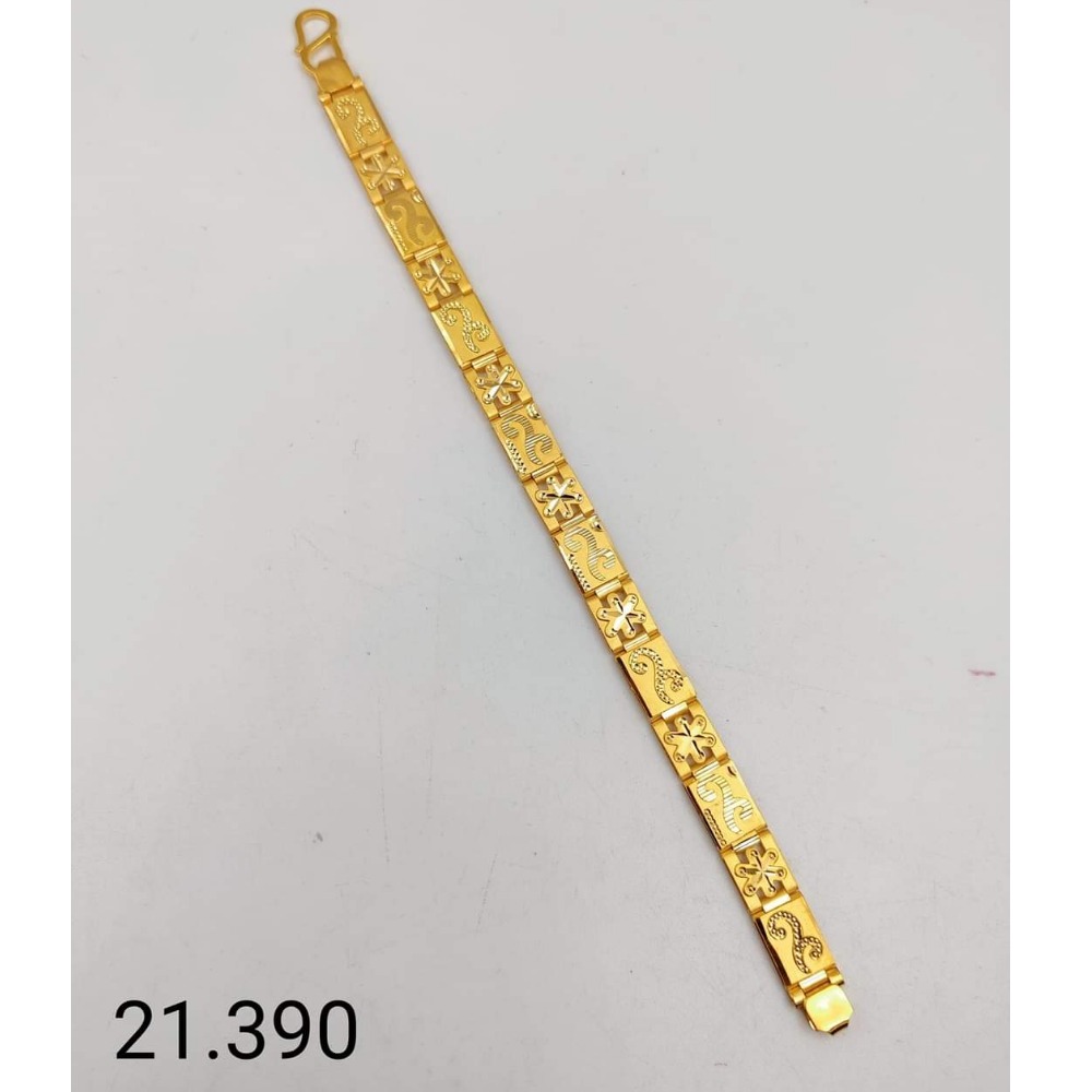 22 carat gold gents bracelet RH-GB520
