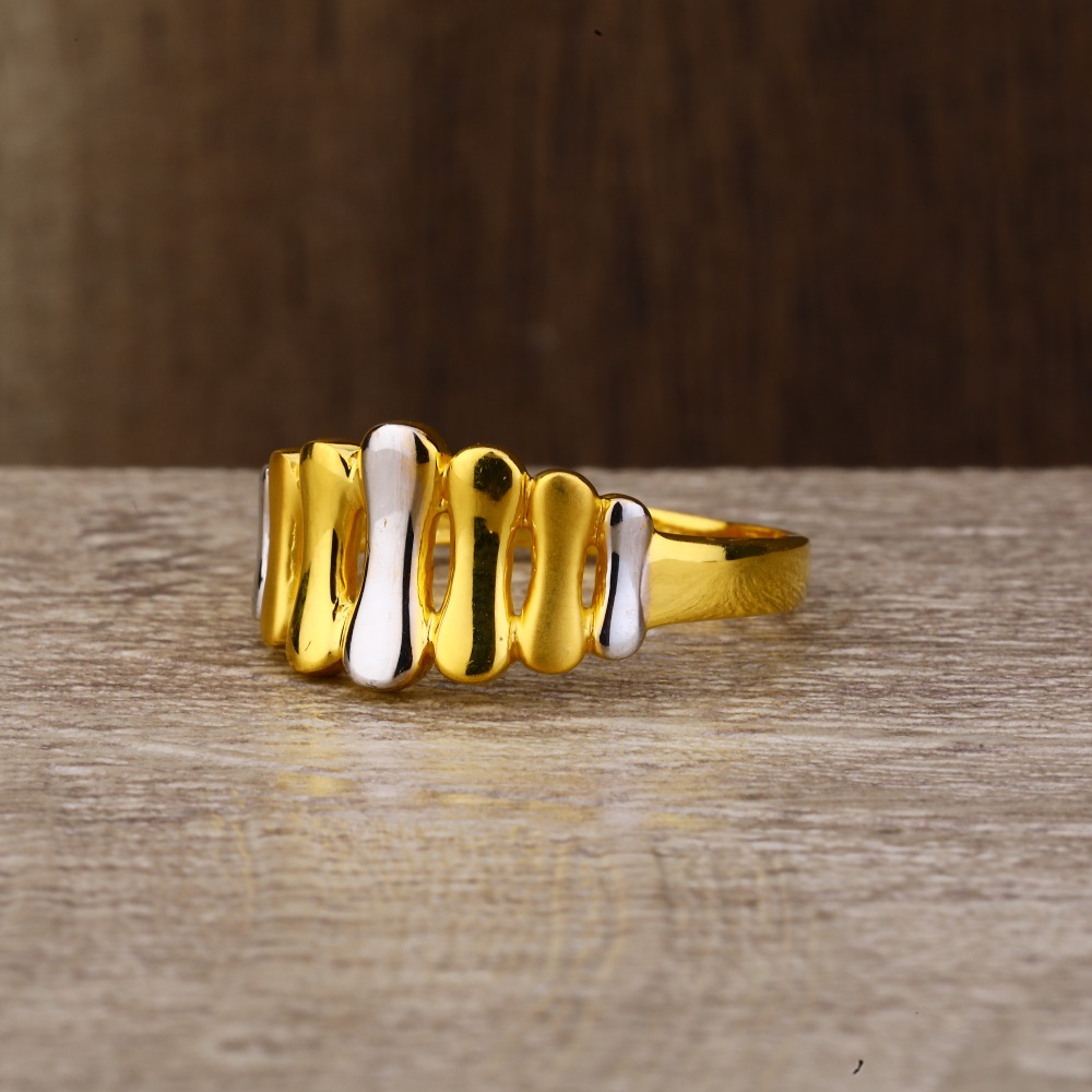 Ladies 916 Gold Fancy Designer Ring -LPR129