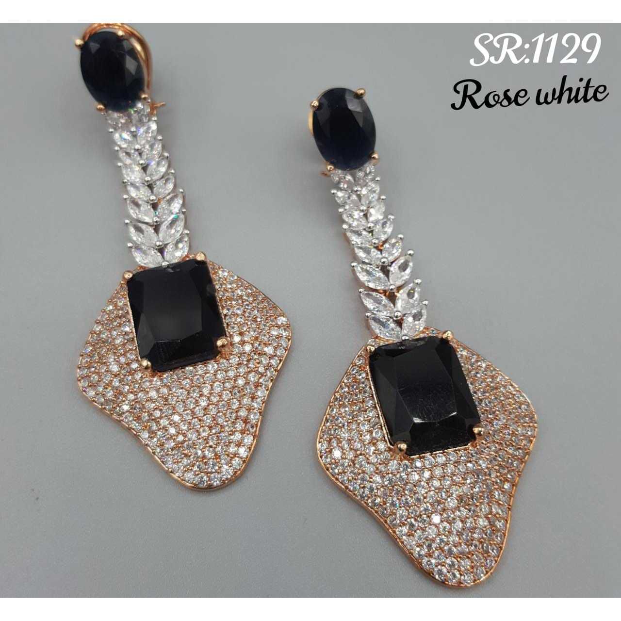 Cz Diamond Earrings#1048
