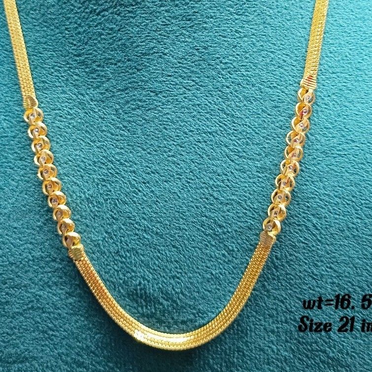916 Gold Pc Fiting Chain