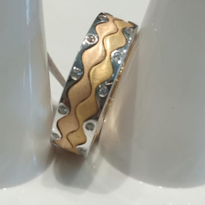 916 Gold Plain Ring 