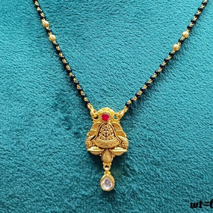 916 Gold Antique Light Weight Mangalsutra