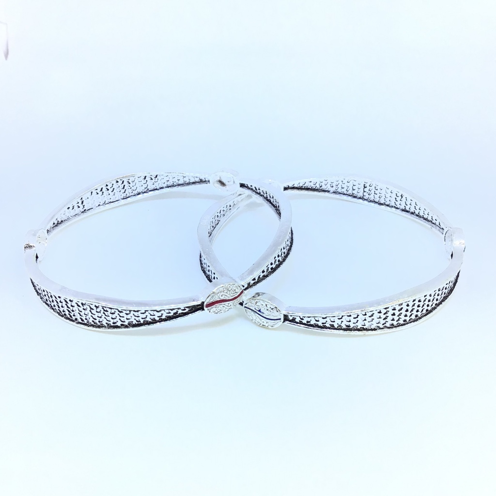DESIGNED FANCY OXIDISED 925 BANGLES