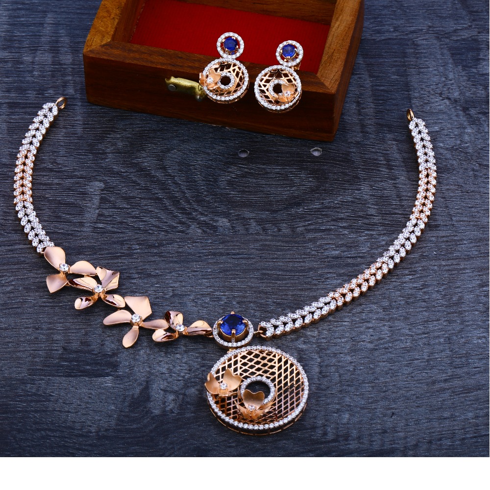 18ct  Rose Gold Exclusive   Necklace Set RN50