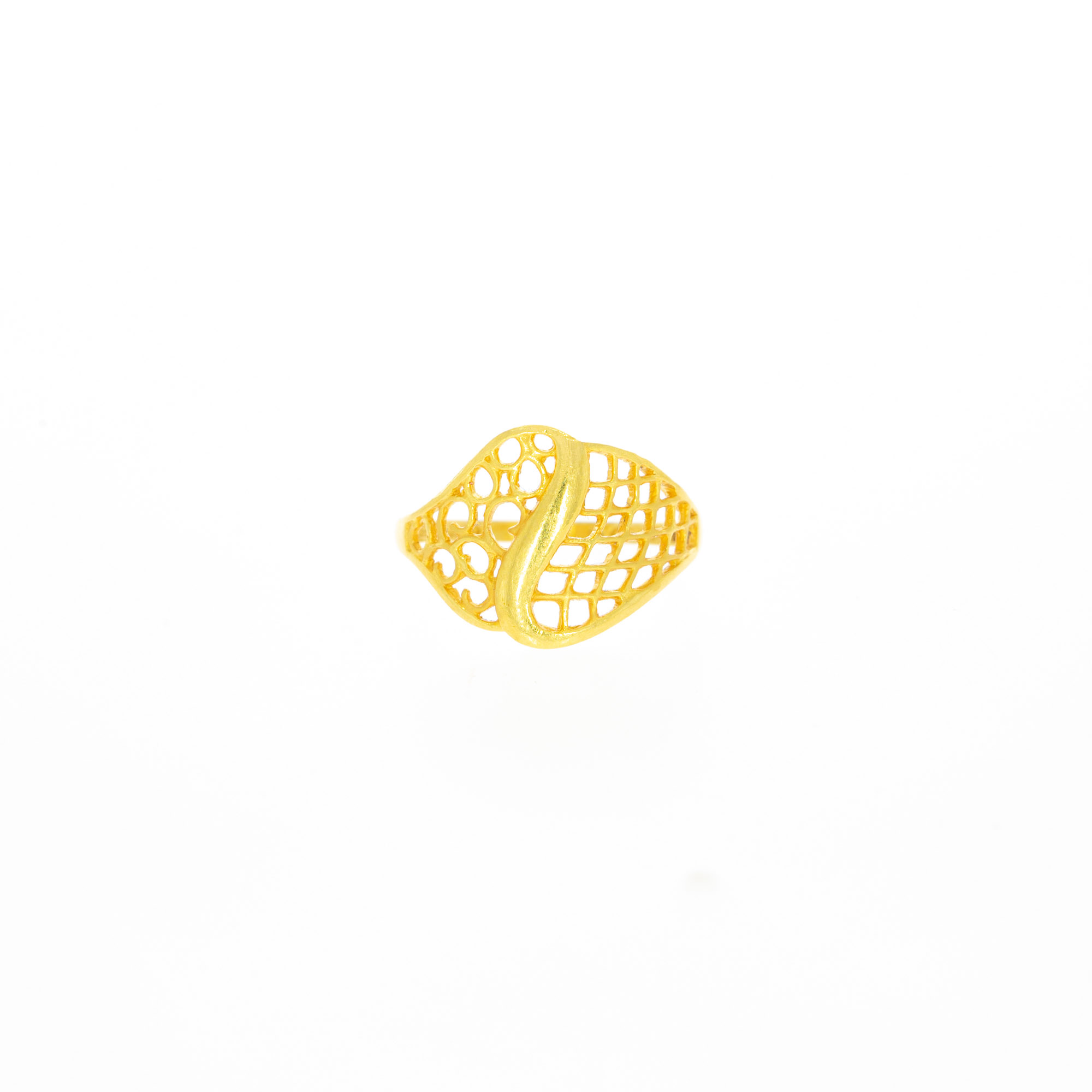 Buy Sukai Jewels Heartbeat Pattern Diamond Studded Gold Plated Ring For  Women and Girls Online at Low Prices in India - Paytmmall.com