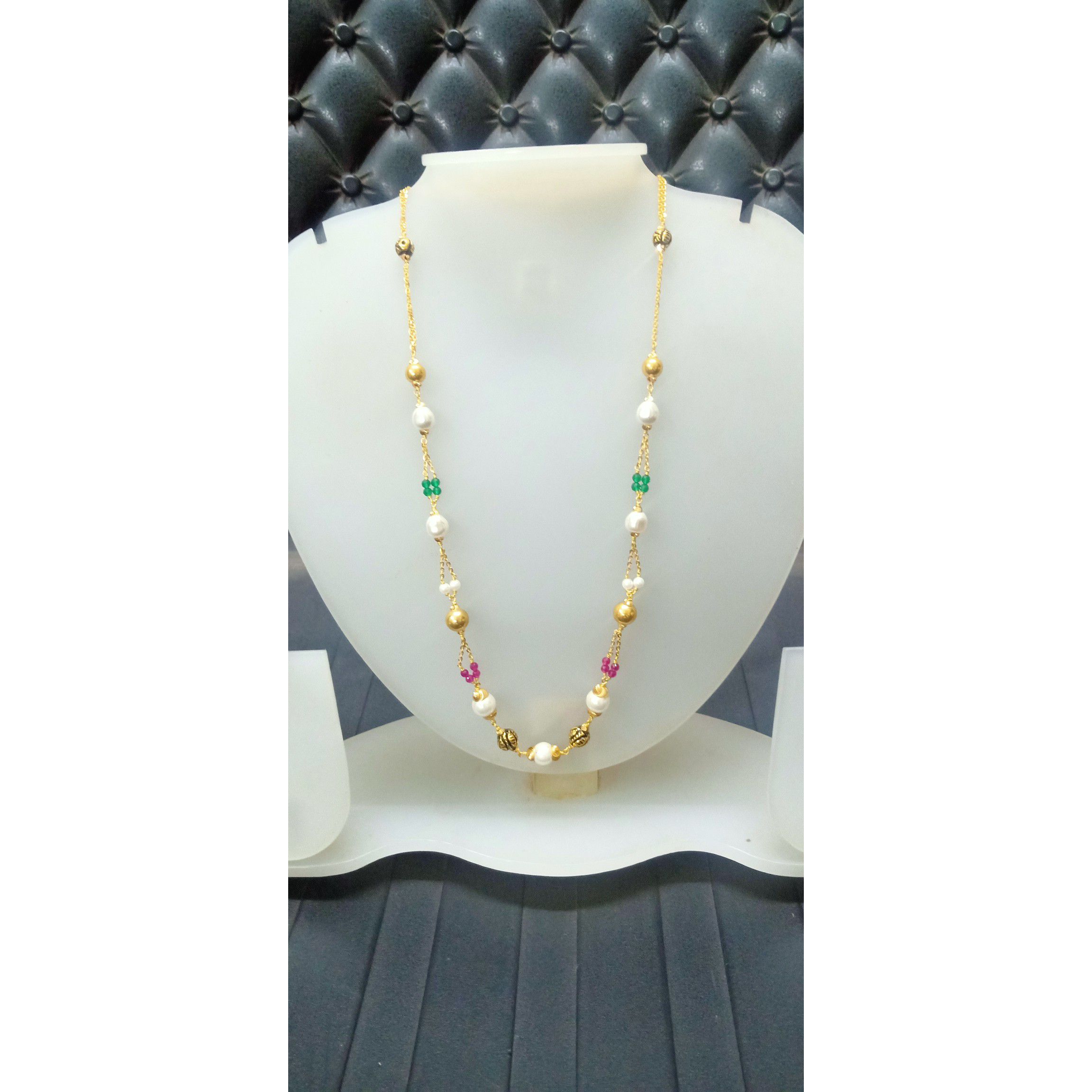 22 Ct Fancy Color Mala