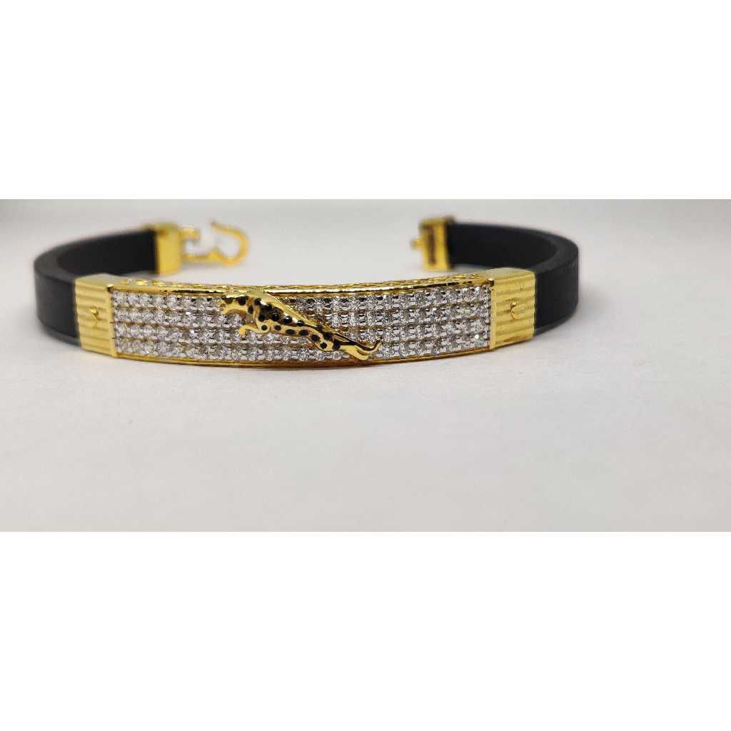 DS SALES jaguar Mens Bracelet GoldPlated Design Real Gold Looking Wear For  BoysMen jaguar