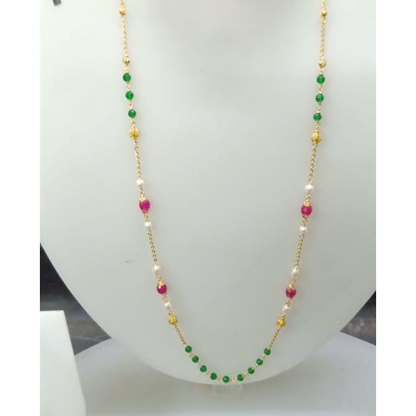 Gold layer necklace for women