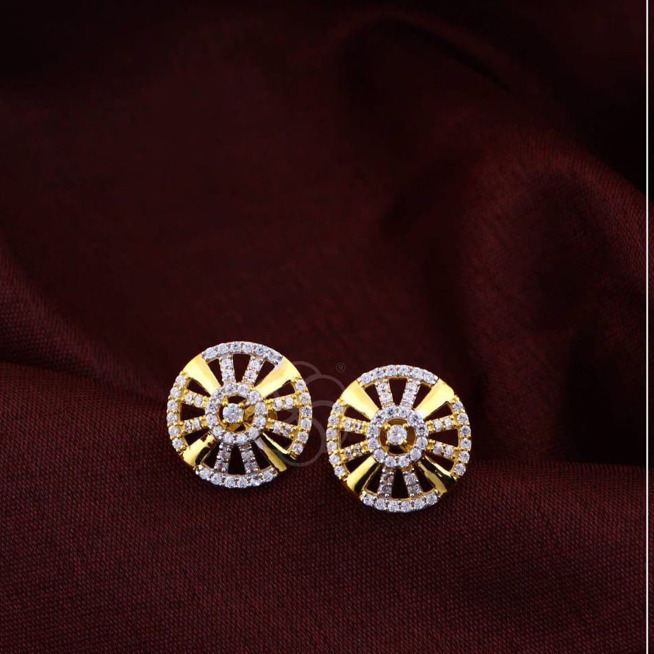 Latest Simple Gold Earrings Design Online  PC Chandra