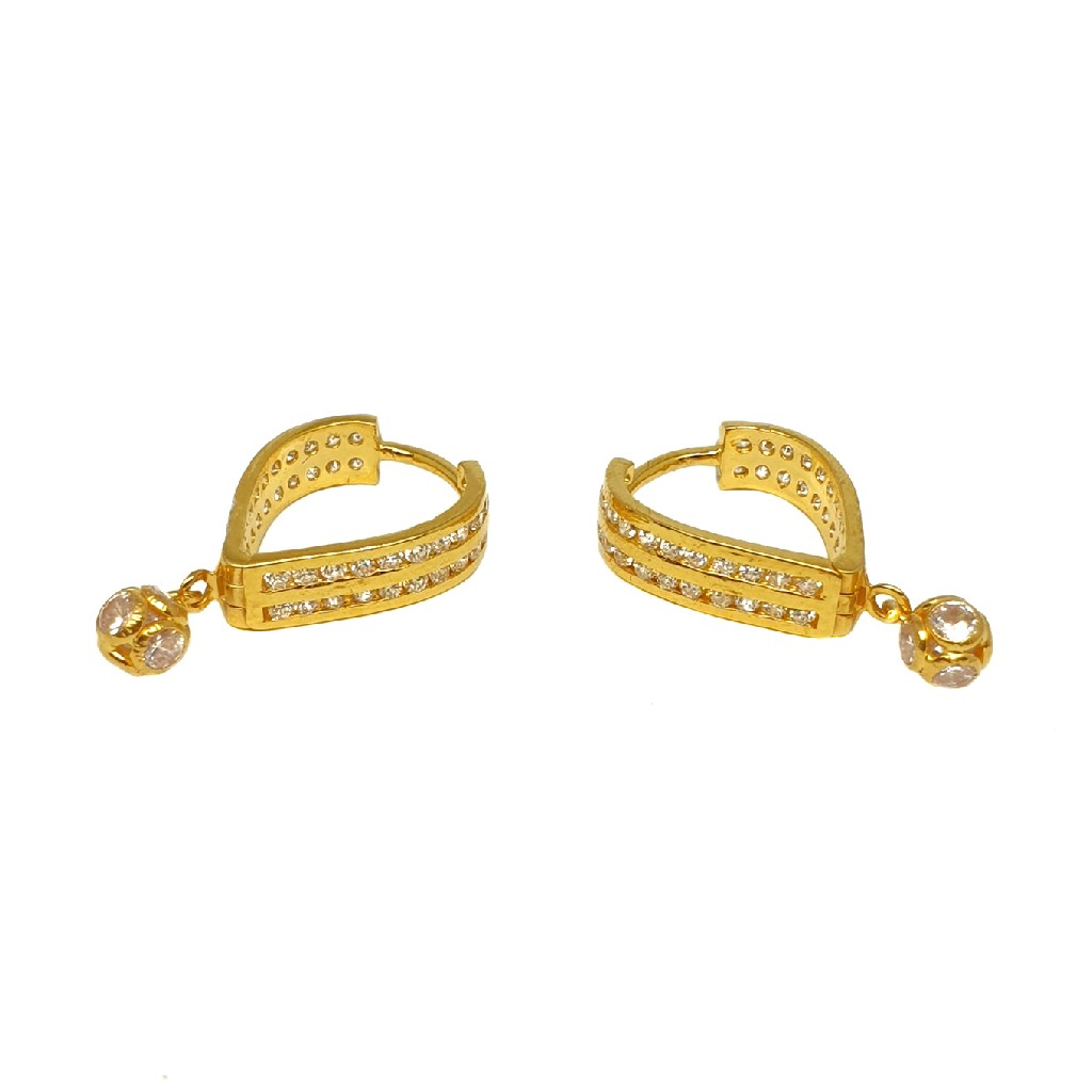 18k gold earrings store designs with price