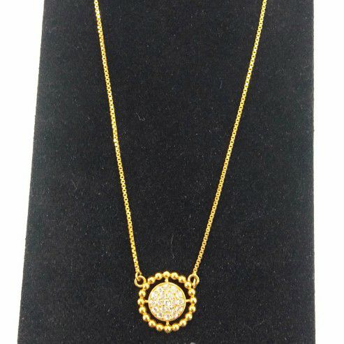 Gold Pendant With chain