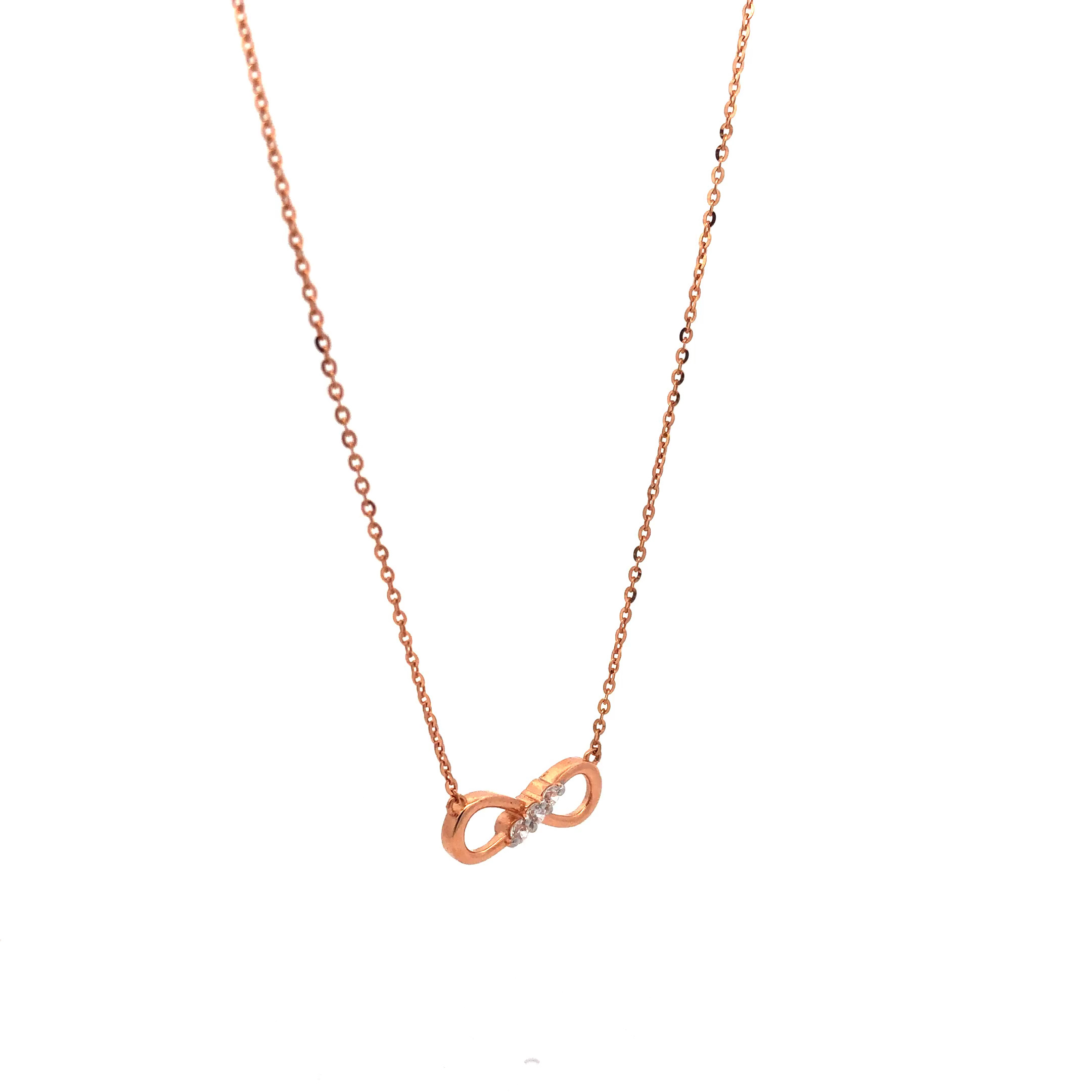 18kt Gold Infinity Chain