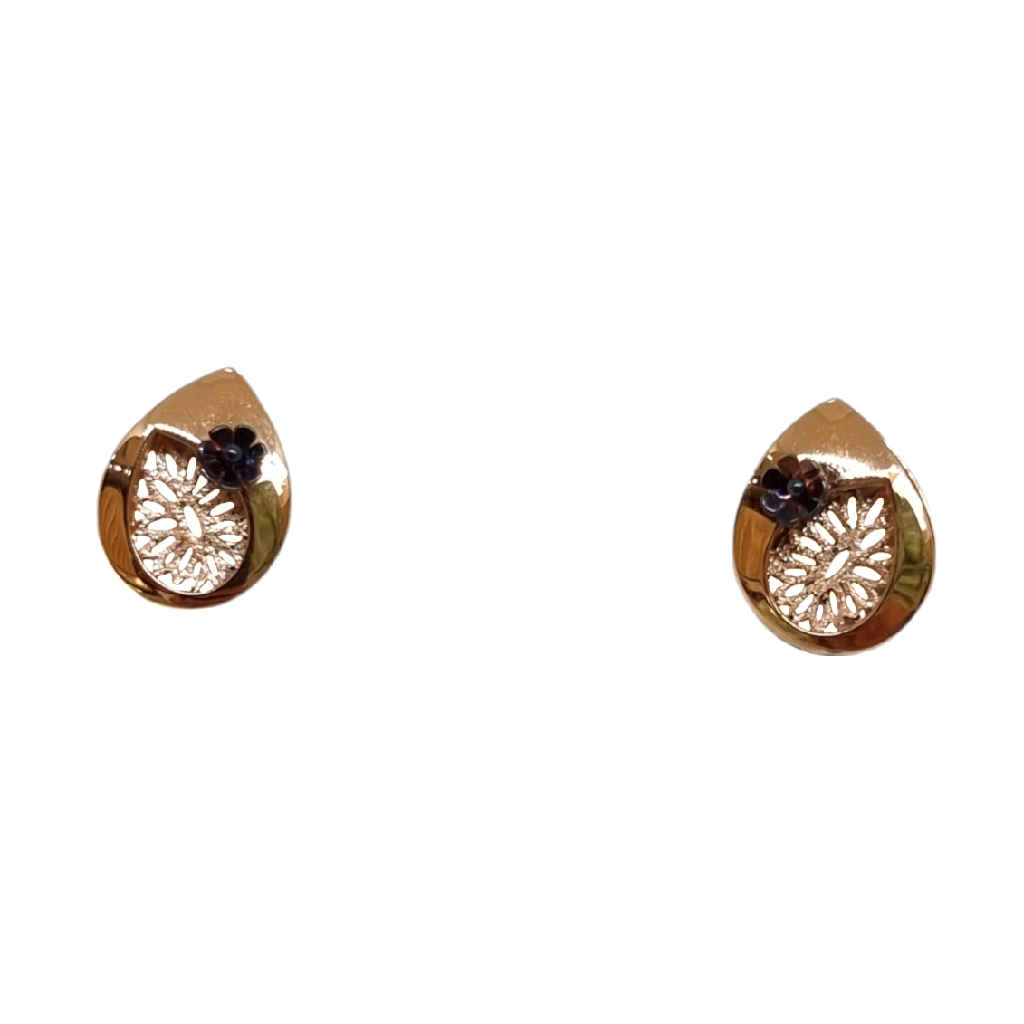 18K Rose Gold Modern Earrings MGA - BTG0604