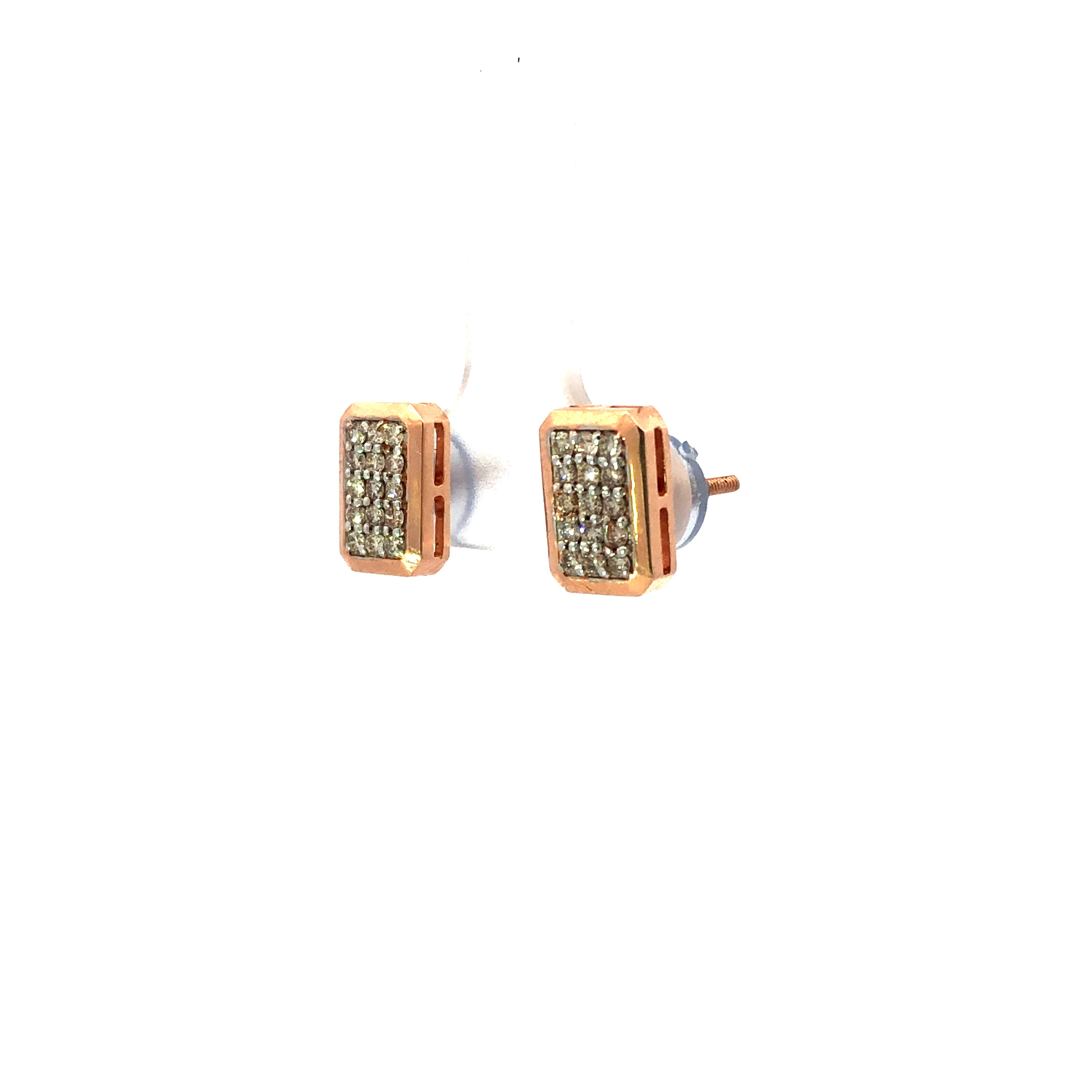Buy Rose Gold Earrings for Women by Candere By Kalyan Jewellers Online   Ajiocom