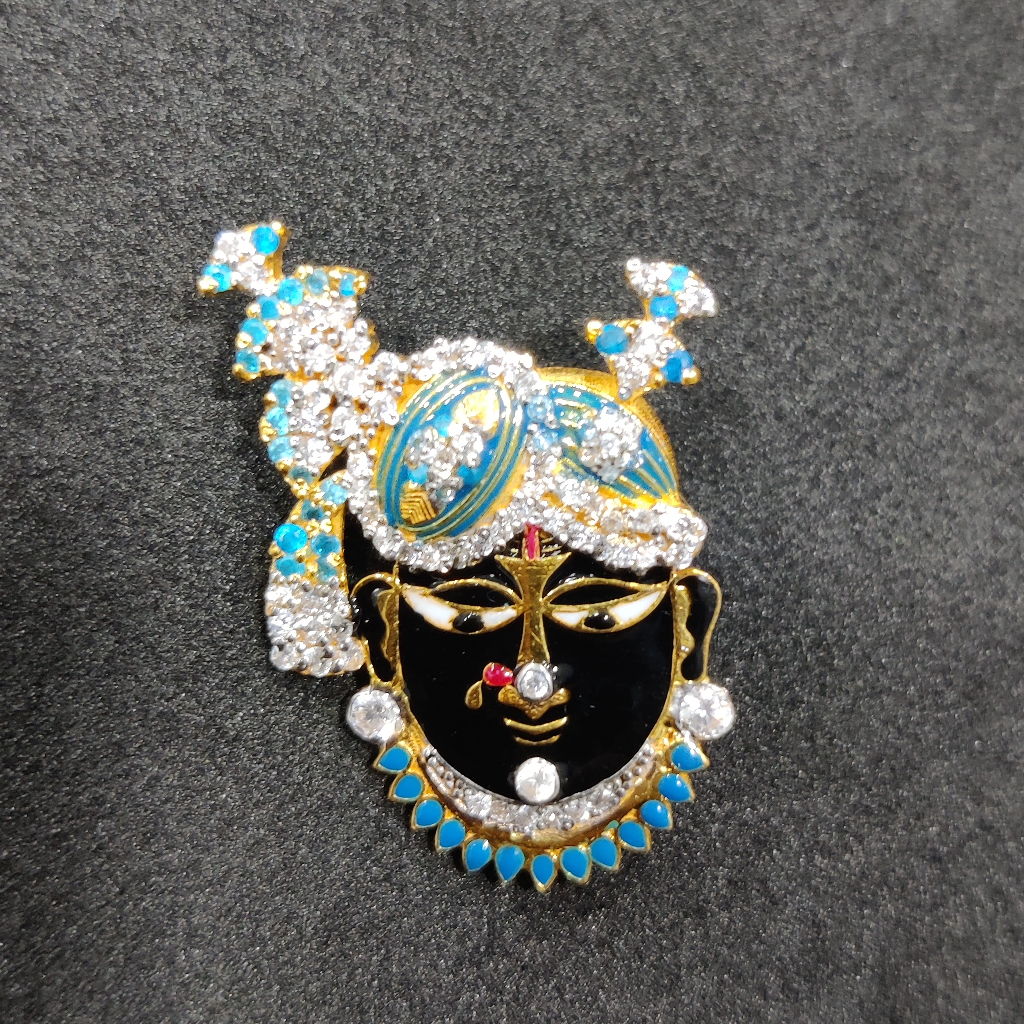 916 Gold Fancy Shreenathji Pendants
