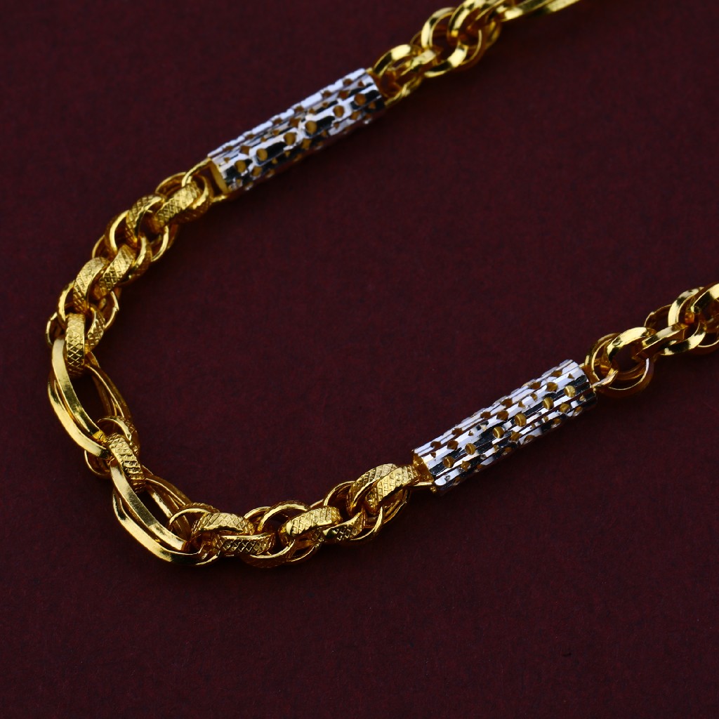 Buy quality Men's Designer 22K Turkey Gold Chain - MTC42 in Ahmedabad