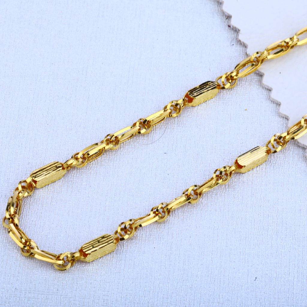 22ct Gold Classic Choco Chain  MCH120