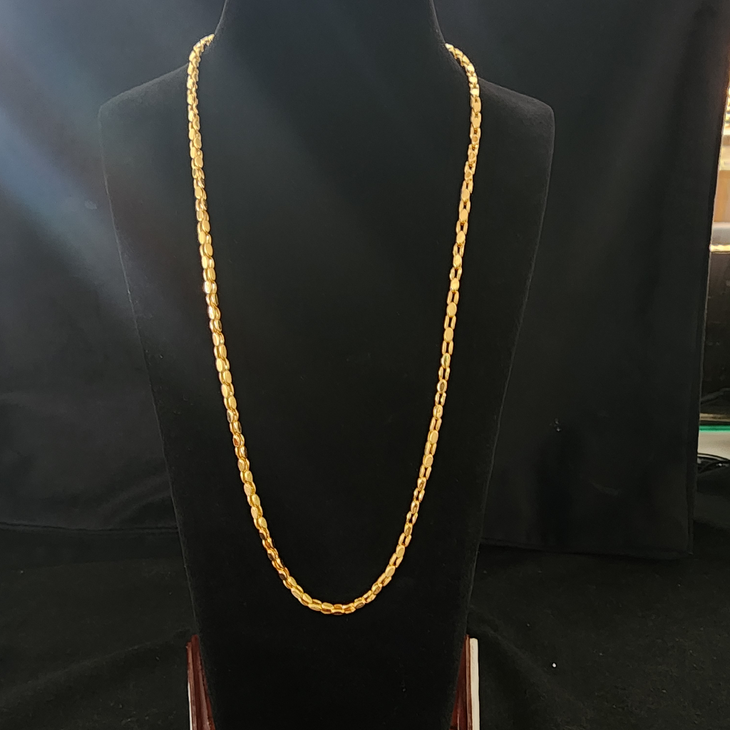 916 Gold Fancy Unique Gents Chain