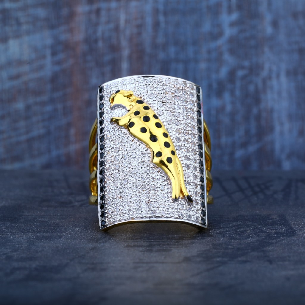 Buy 22Kt Jaguar Gold Ring For Men 96VJ8341 Online from Vaibhav Jewellers